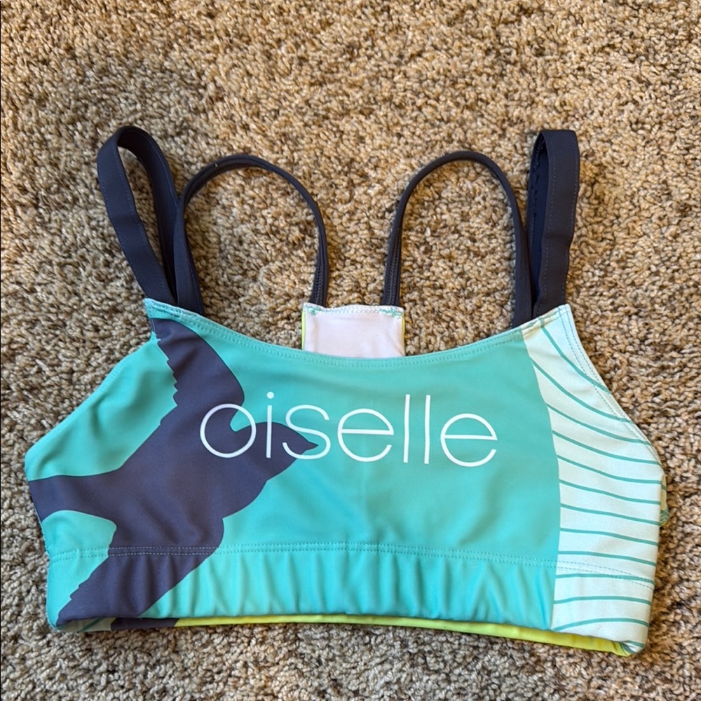 Oiselle Vintage Team Verrazano Sports Bra
